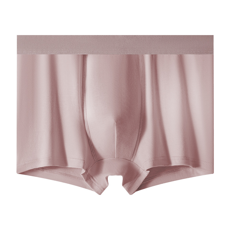 Transmisión en vivo de pantalones íntimas de hombre de algodón transpirables elásticos pantalones de algodón antibacterianos al por mayor venta directa