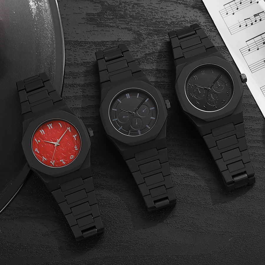 Relojes para hombre, relojes de mujer de alta gama resistentes al agua, relojes de cuarzo de plástico populares para hombre en el Sudeste Asiático y Oriente Medio