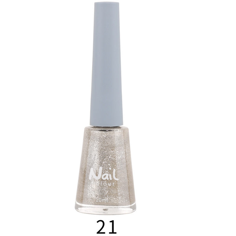 Oily non-peeling long-lasting nail polish baking-free quick-drying non-fading nude transparent nail polish wholesale