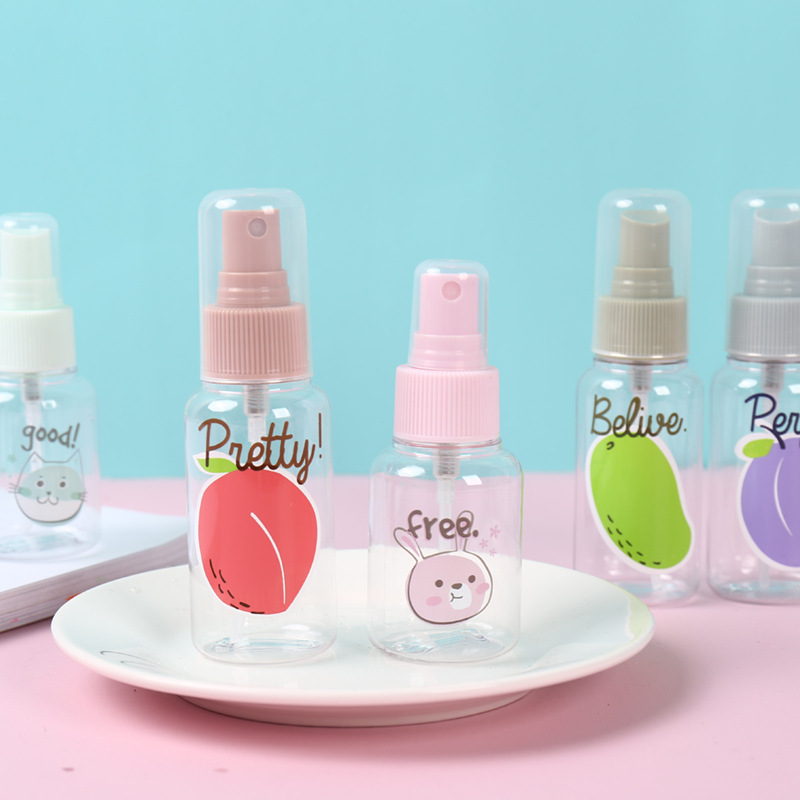 儿里凡旅行透明分装瓶 化妆品按压式小喷瓶便捷 脸部补水细雾喷水