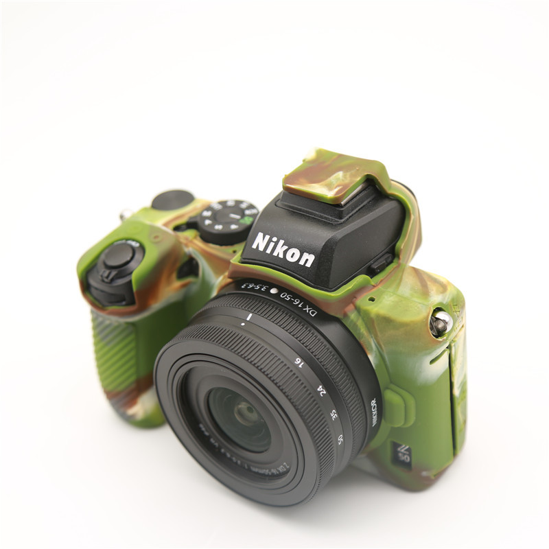 니콘 Z50 카메라 가방 Z50 실리콘 케이스 마이크로 단일 카메라 가방 보호 케이스 실리콘 소프트 백에 적합한 세대