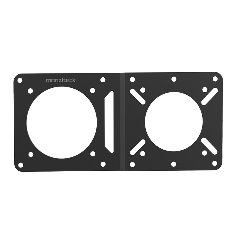 VESA hole extension plate for display bracket metal expansion bracket with screws VESA hole extension plate for display bracket metal expansion bracket with screws