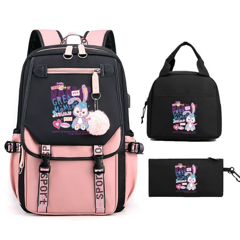 Backpack, cute capacious ultra light shoulder bag, spine protection