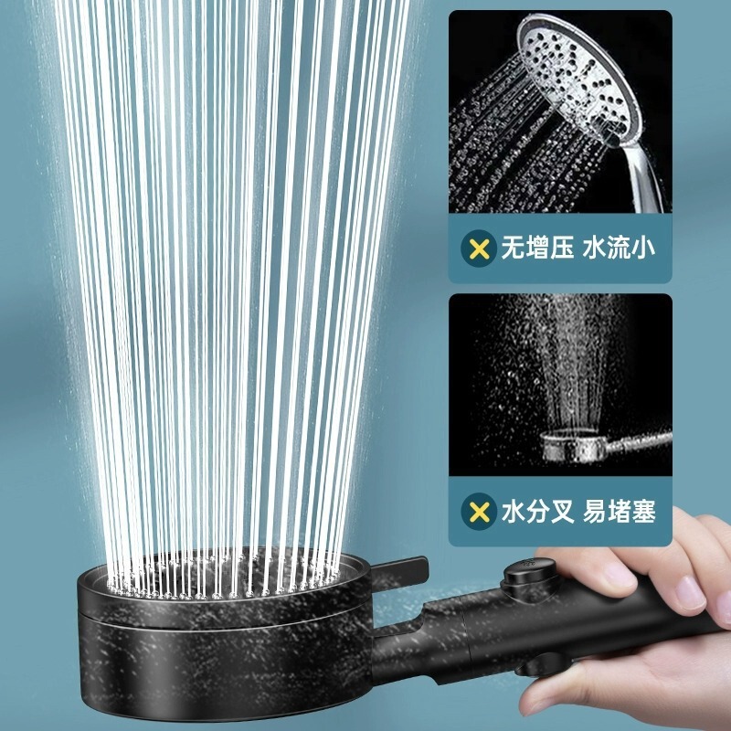 過給シャワーヘッドセットシャワー入浴家庭用給湯器ホースバスバー加圧8段手持ちシャワーヘッド|undefined
