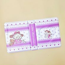 丝带条纹少女mikko粉色小猫3寸拍立得追星相册小卡拍立得收纳册
