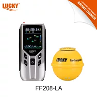 LUCKY FFF208 Портативный глубоководный гидролокатор беспроводной глубоководный детектор рыбы Fish Finder на открытом воздухе