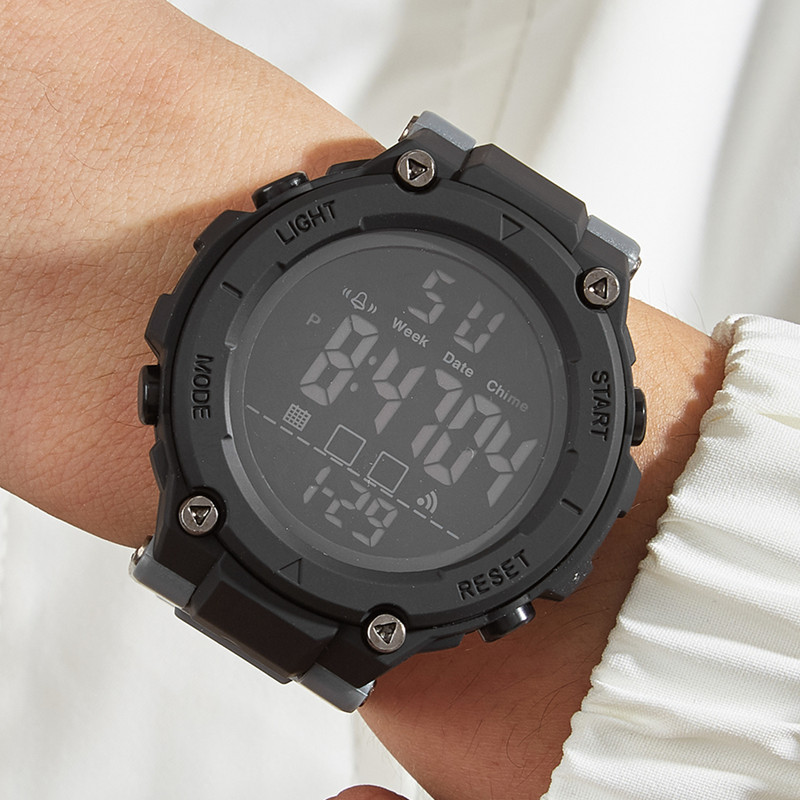 Comercio exterior Sudeste de Asia Venta caliente reloj electrónico al aire libre multifuncional impermeable cronometraje estudiante deportes reloj electrónico
