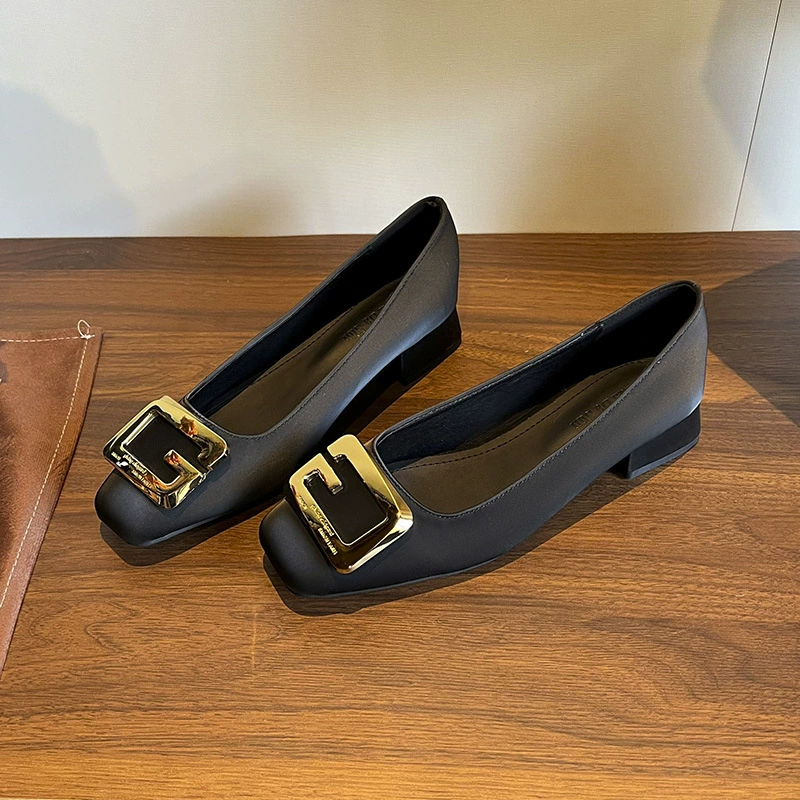 2025 новые толстые каблуки на высоких каблуках не устали