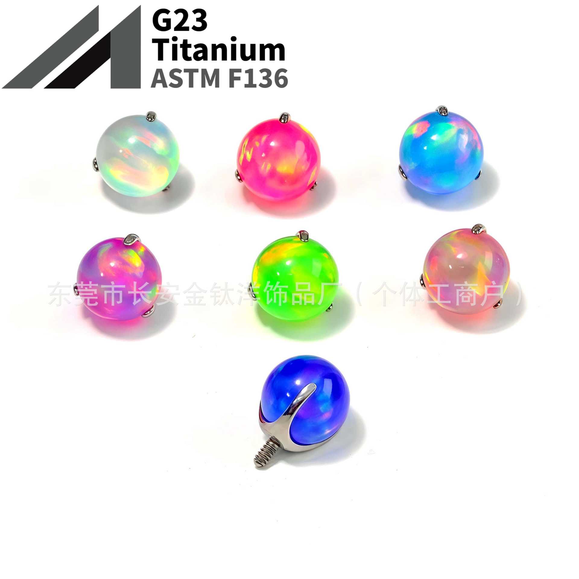 16G labret stud size and finish detail