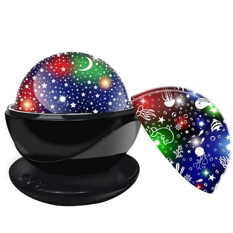 Lámpara de proyección de cielo estrellado, regalo de cumpleaños creativo para niños, lámpara de proyección de unicornio de dinosaurio de cielo estrellado para techo de dormitorio