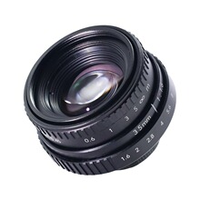 35mm F1.6���Ȧ�քӶ����R�^ ���C�R�^ APS-C���� �L������zӰ