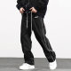 European size men's new woven pants European and American high street fashion brand retro casual toe pants men's cross-border generation