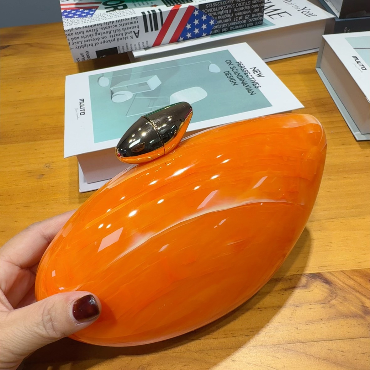 2025 nueva bolsa de cena de lujo transfronteriza bolsa de moda de fiesta acrílica bolsa de mano bolsa de boda oval