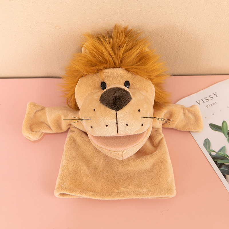 Marionetas de mano para animales de peluche con boca móvil – para jardín de infantes, venta en Amazon transfronterizo. image 14