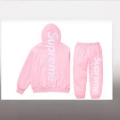 Supreme Lettered Hooded Sweatshirt for Men, Spring and Autumn Style, Trendy Brand, Loose Casual Couple's Outfit, Trendy Streetwear Jacket