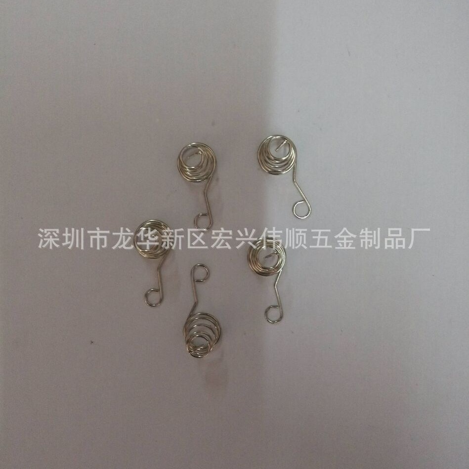 厂价直销供应新款电池盒弹簧 连极弹簧 5号电池弹簧  正负极弹簧