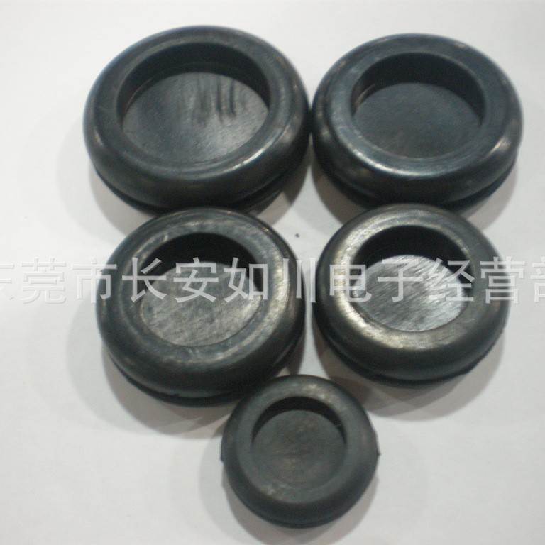 厂家供应 高质量防水双面护线圈 过线双面护线环 单面橡胶护线圈