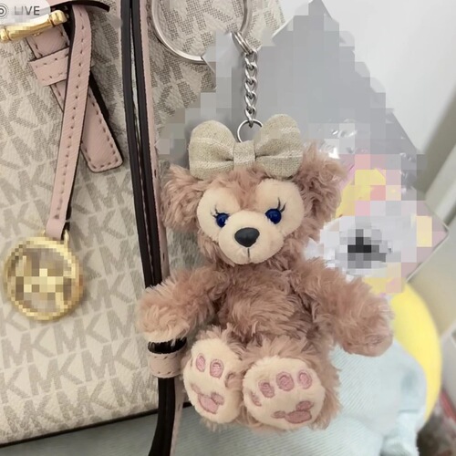 Cartoon star Dai Lu Ling Na Bell plush pendant doll diy gift key chain stall wholesale toys cute