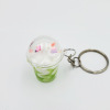 Brand small milk tea, cup, keychain, school bag, pendant, internet celebrity, Birthday gift