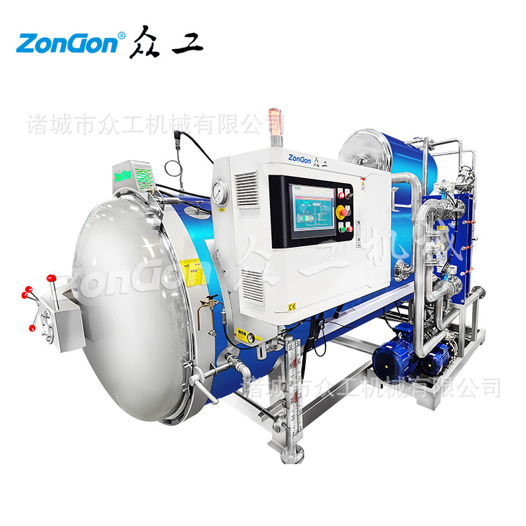 即食鱼胶电气两用杀菌锅  料理包杀菌方法  海参鲍鱼等杀菌釜