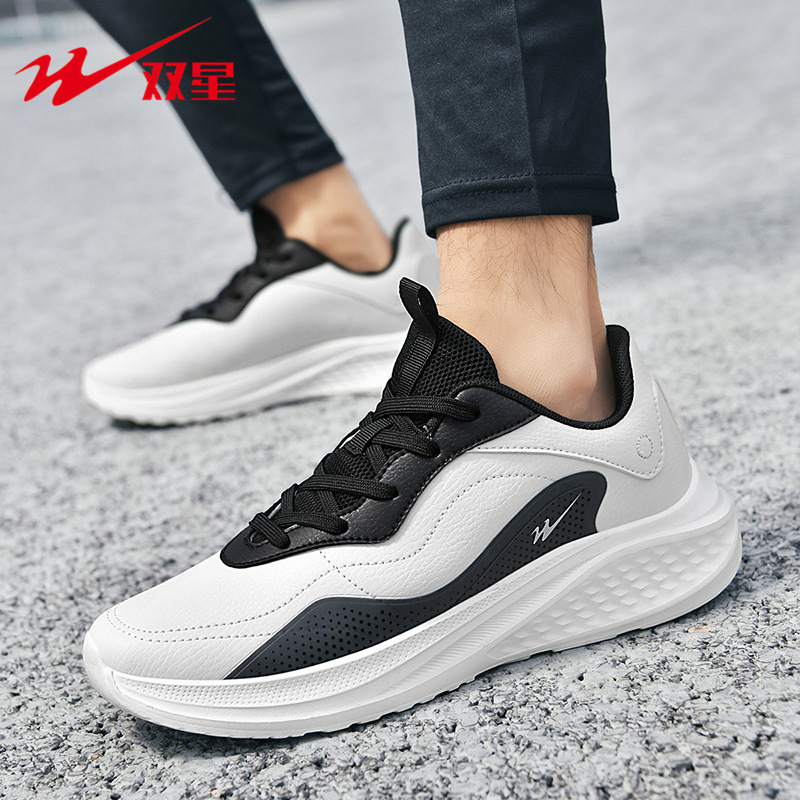 Double Star's New 2025 Popular Lace-Up Versatile Lightweight Simple Sports Casual Shoes, Thick Running Shoes That Don'T Tire Your Feet