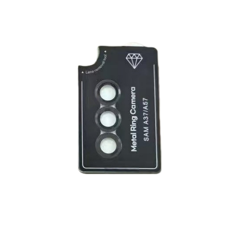 Aplicable a Samsung A57 película de cámara de teléfono celular CD estriado metal ojo de halcón posicionamiento segundo pegado Samsung A37 película de lente