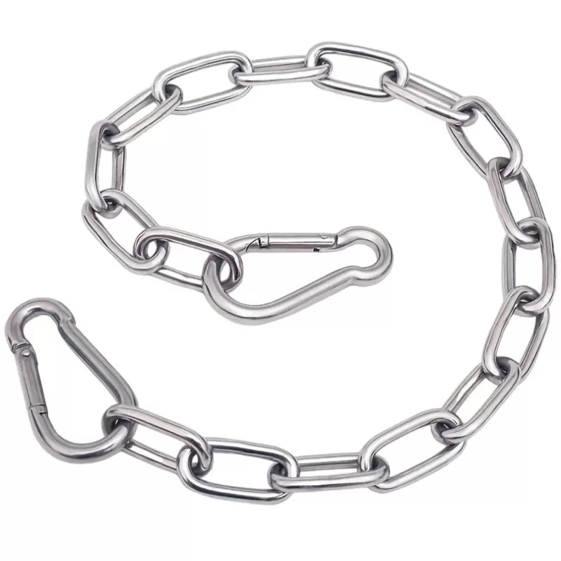 304不锈钢链条晾衣绳 晒被绳 防雨水防生锈防风防滑 阳台晾衣链