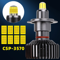 360-degree LED headlights with 48 chip high-power LED automotive headlights, focusing vehicle light, super bright car light