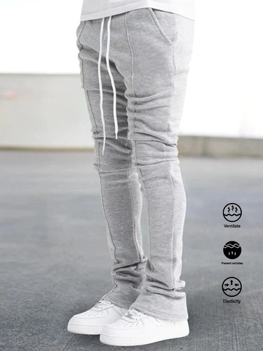 Men's Slim Fit Stretch Casual Pants Anti Wrinkle