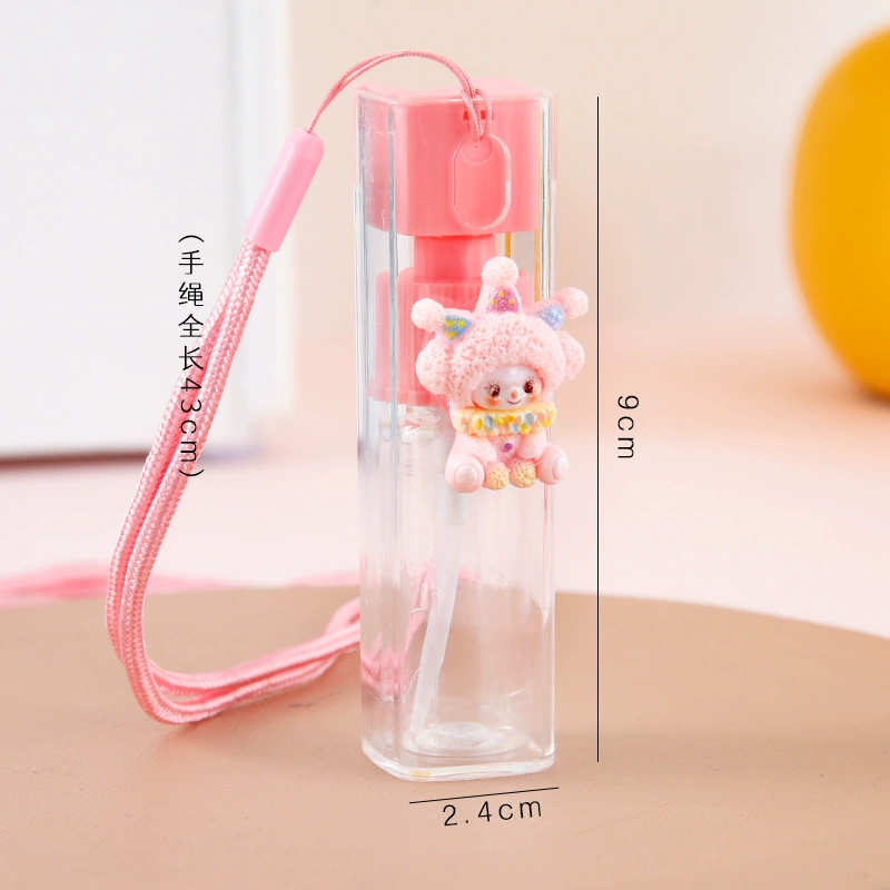 Handheld Mist Sprayer, Cute Portable Bottle with Lanyard, Cartoon Styles (Mini Lotion Atomizer)