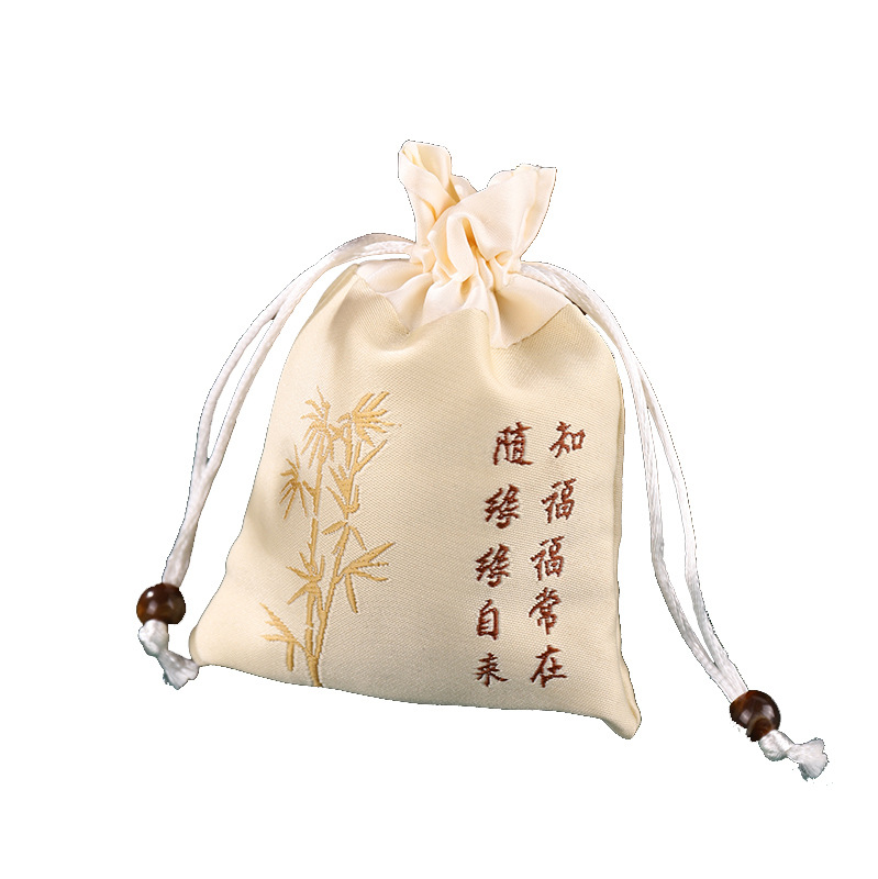 Bolsita del Festival del Bote del Dragón Bolsita Bolsita de estilo chino Bolsita vacía Bolso seguro Bolso de bendición Bolso colgante Bolso de satén brocado