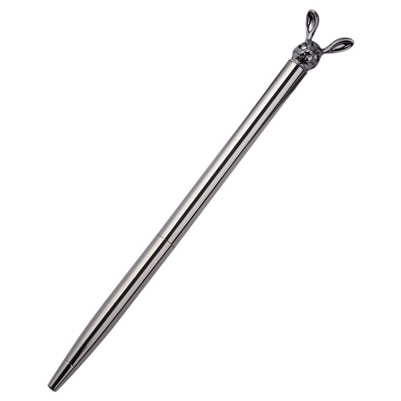 Creativo y encantador bolígrafo con forma de bolígrafo rotativo de metal bolígrafo neutro bolígrafo de escritorio de escritorio para estudiantes