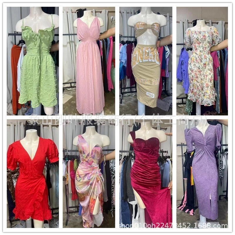 Southeast Asia Tropical Region New Shein Popular Fashion Sexy Hot Girl Bodycon Dress Wholesale Supply