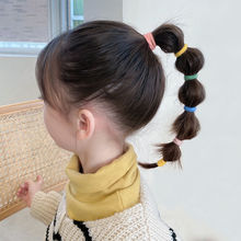 儿童橡皮筋宝宝扎头发头绳毛绒不伤皮筋女童100根圈婴儿发圈发饰