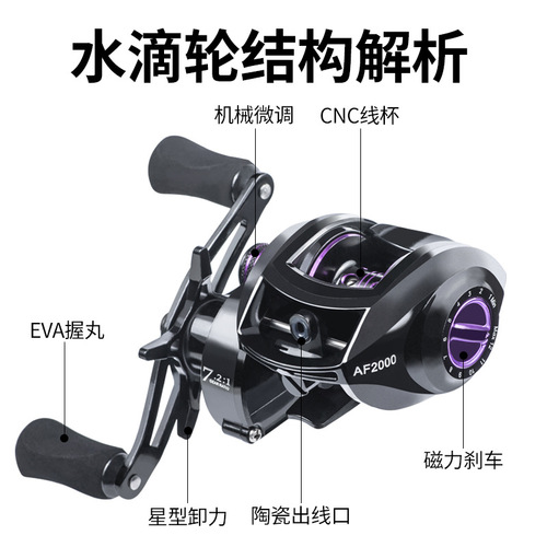 Linhu AF long-range caster water droplet fishing reel lure fishing reel sea fishing reel sea rod reel fishing reel fishing reel wholesale