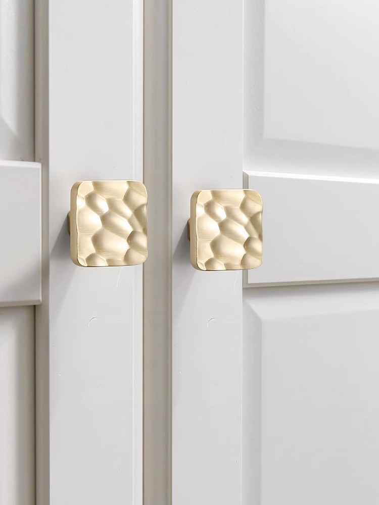 法式衣櫃門拉手金色現代簡約高檔輕奢櫥櫃門把手抽屜柜子手柄創意