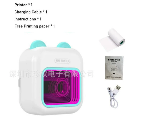 Small printer, wireless photo, universal mobile phone