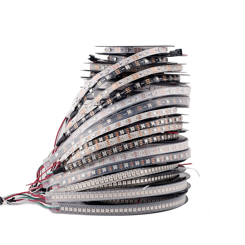 LED полнок color WS2812B световая панель 5050RGB декоративные акценты с встроенным IC программируемая лампа бусина фантазийная красочная лампа