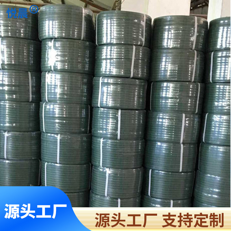 定高抗拉绿色打包带 pp 塑料手工打包带 机用包装捆扎带