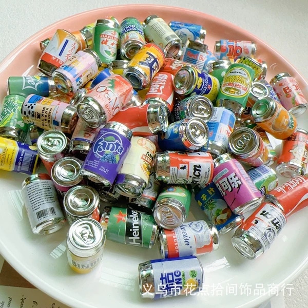 Cans [mixed styles randomly distributed]