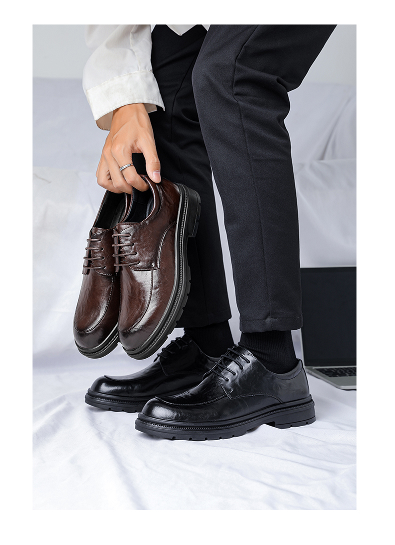 ShoeVault 48 Scarpe da sposo formali in pelle nera casual da uomo, taglia grande, modello Derby_voghion.com