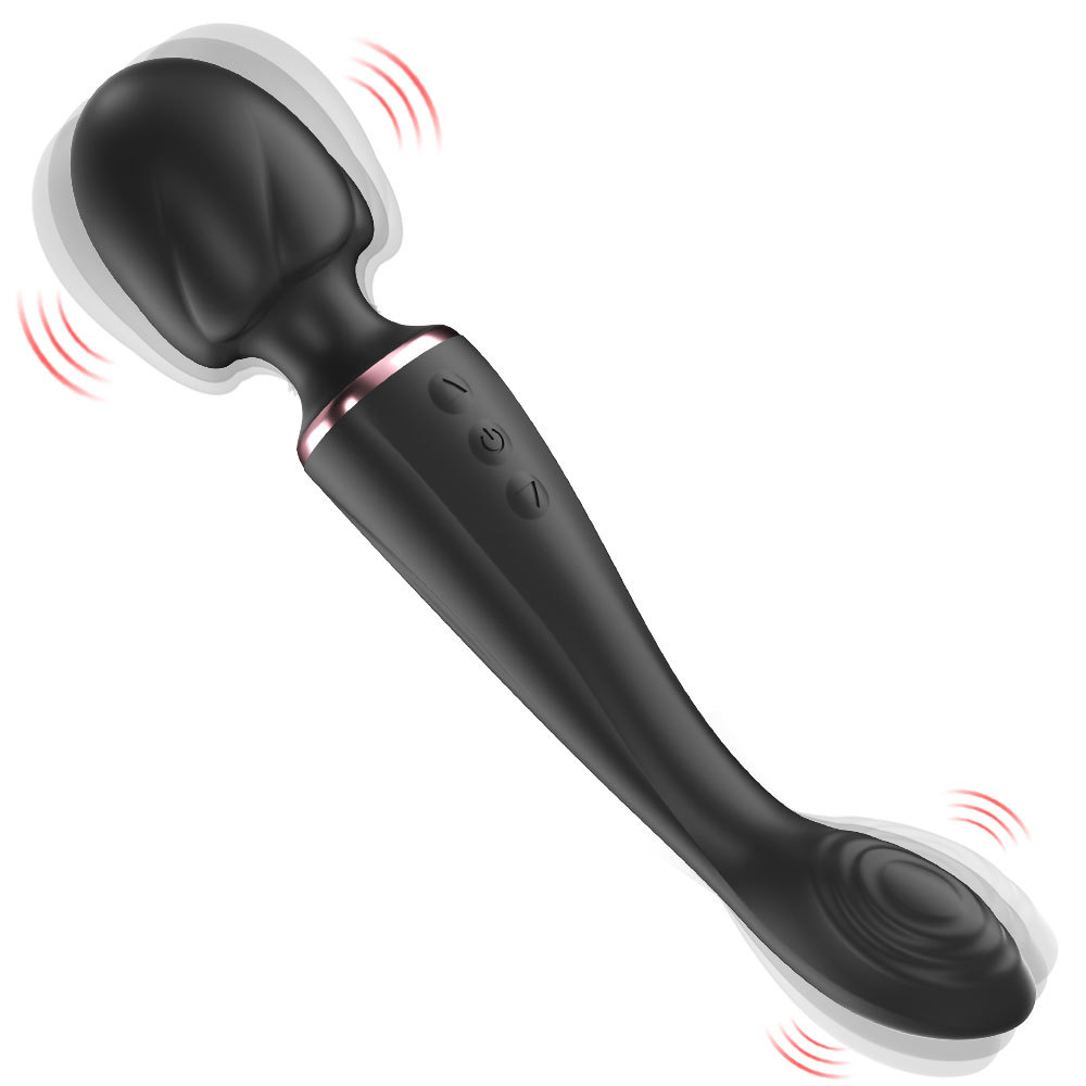 Double-headed Av Vibrator For Clitoral Stimulation Adult Massager_voghion.com