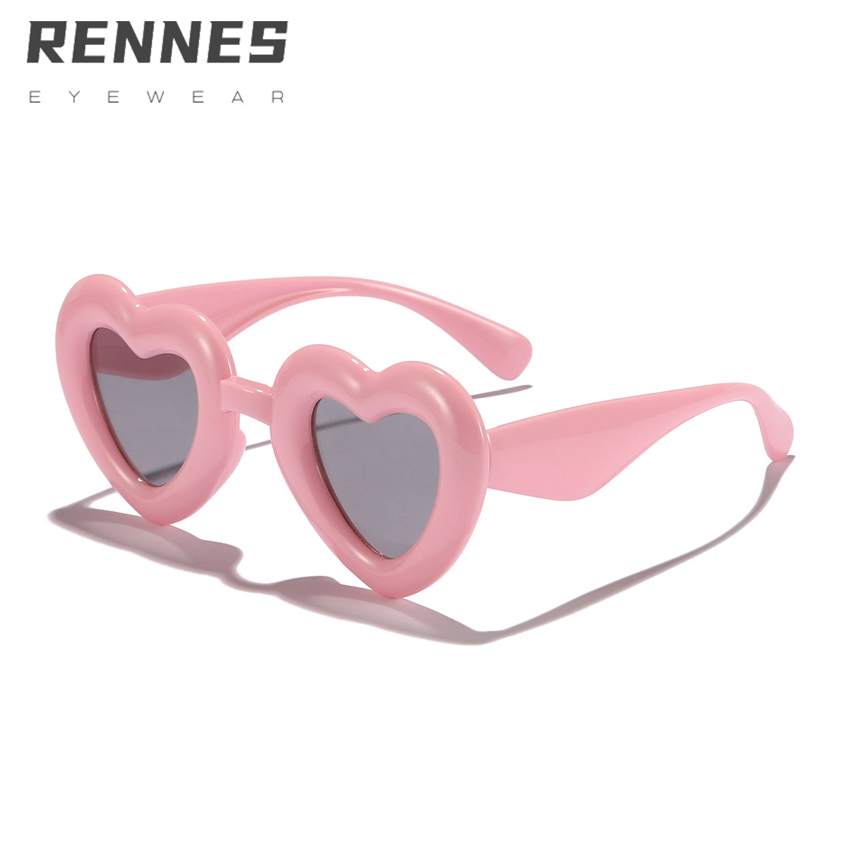 INS estilo nuevo de moda para niños amor moderno retro gafas de sol anti-UV400