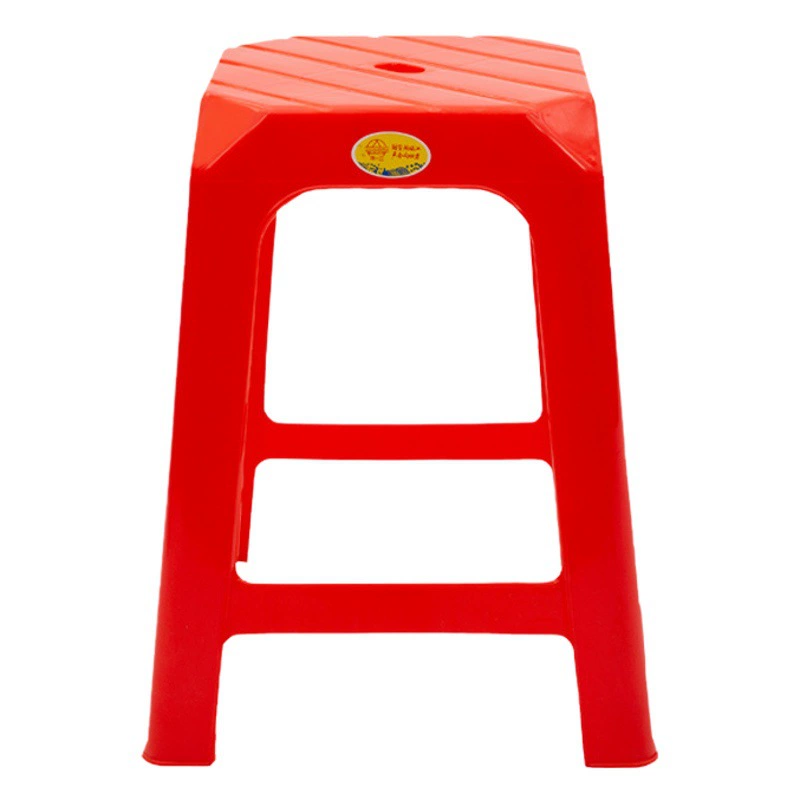 Пластиковый стул Luomin Pearl River, утолщенный и нескользящий, подходит для обеденных зон, продуктовых прилавков, гостиничных стульев, обеденных стульев, высоких квадратных табуретов и домашних табуретов для взрослых.