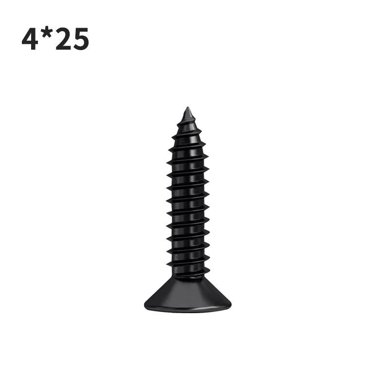 Jinrongda hardware endurecido Acero inoxidable 4*16 tornillo autorroscante de fundición de precisión tornillo de acero inoxidable tornillo de cabeza avellanada al por mayor