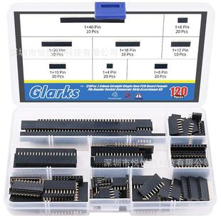 120PCS ����ĸ�����b 2.54mm���Ų�ᘲ����B����PCB��M���׼�8�N