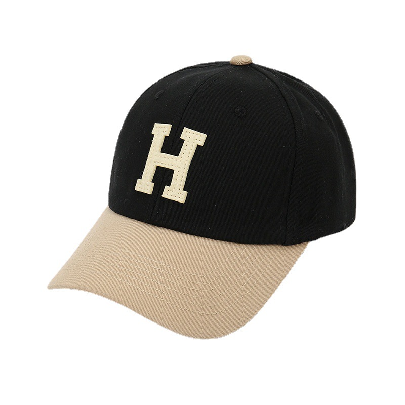 Kvinnors nya brev broderad anktungahatt Casual Mångsidig Splits Baseballkeps Sommar Solskyddsmedel Solhatt_voghion.com