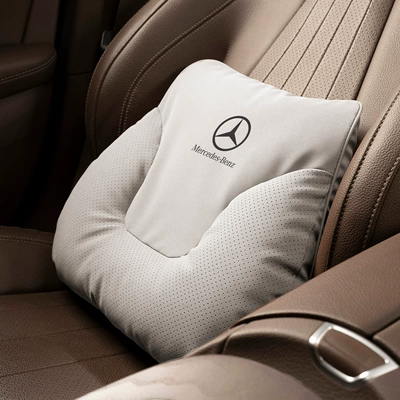 Headrest Suitable for Mercedes-Benz Headrest - horn-style-off-white-mercedes-benz-lumbar-support-set