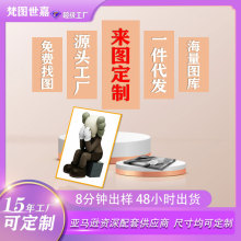 工厂定制餐厅挂画客厅背景墙五连画现代简约床头欧式装饰画壁画