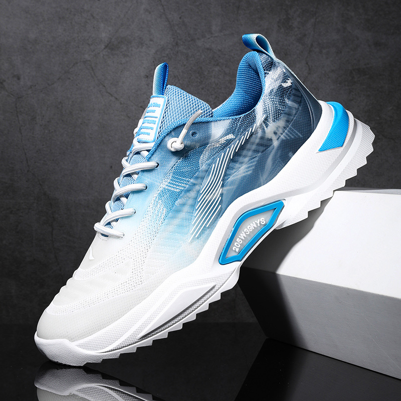 大碼男鞋46春季2024新款青少年莆田運動鞋男款夏季網面休閒跑步鞋